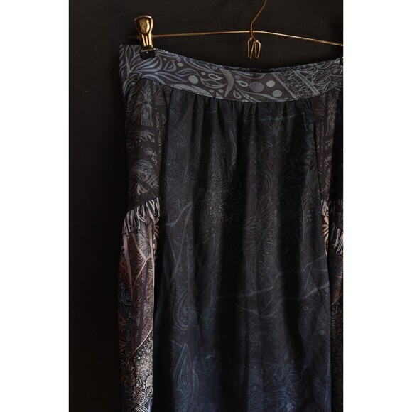 NWT Ursime Maxi Lace Skirt Fairy Grunge whimsigoth Lace Peasant Ren Faire M - Picture 7 of 11